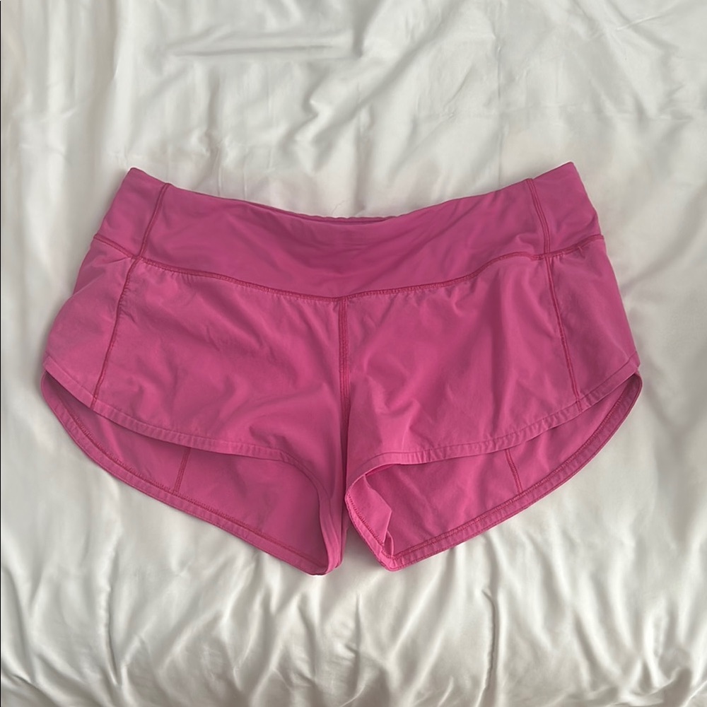 Lululemon Athletica Pink Athletic Shorts